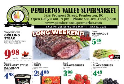 Pemberton Valley Supermarket Flyer May 11 to 17