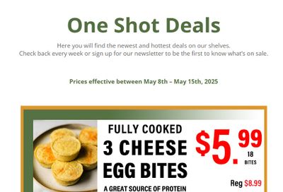 Country Traditions One-Shot Deals Flyer May 8 to 15