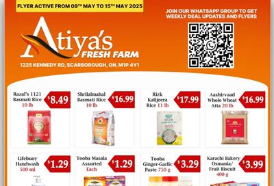 Atiya's Fresh Farm Flyer May 9 to 15