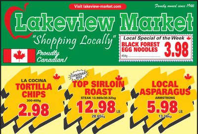 Lakeview Market Flyer May 10 to 16