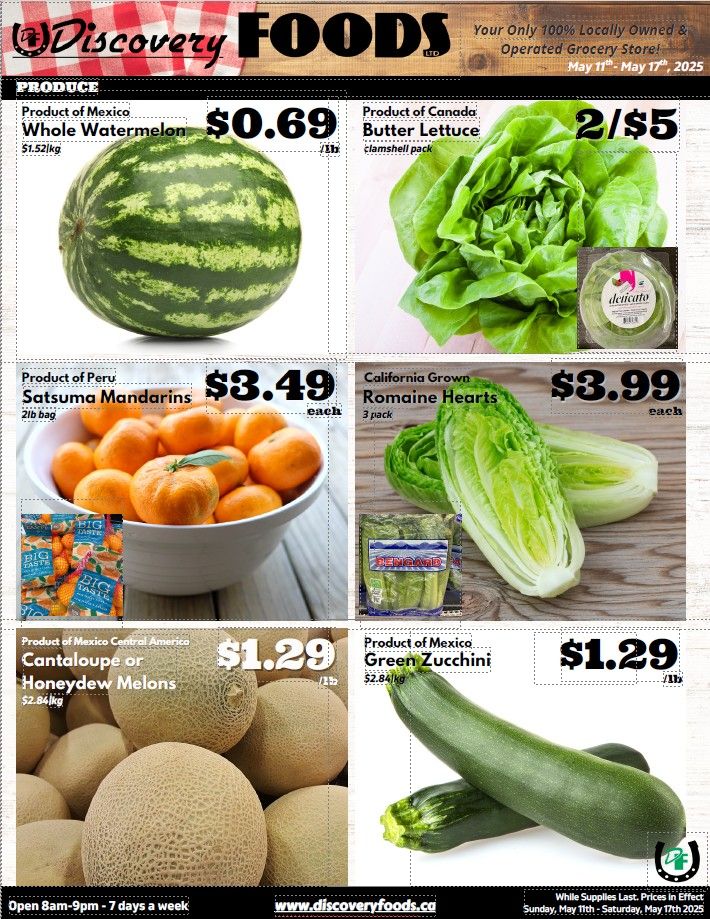 Discovery Foods Flyer May 11 to 17