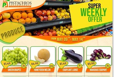 Pistachios Supermarket Flyer May 9 to 14