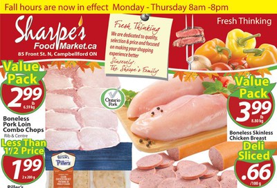 Sharpe's Food Market Flyer November 7 to 13