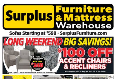 Surplus Furniture & Mattress Warehouse (Sydney) Flyer May 12 to 18