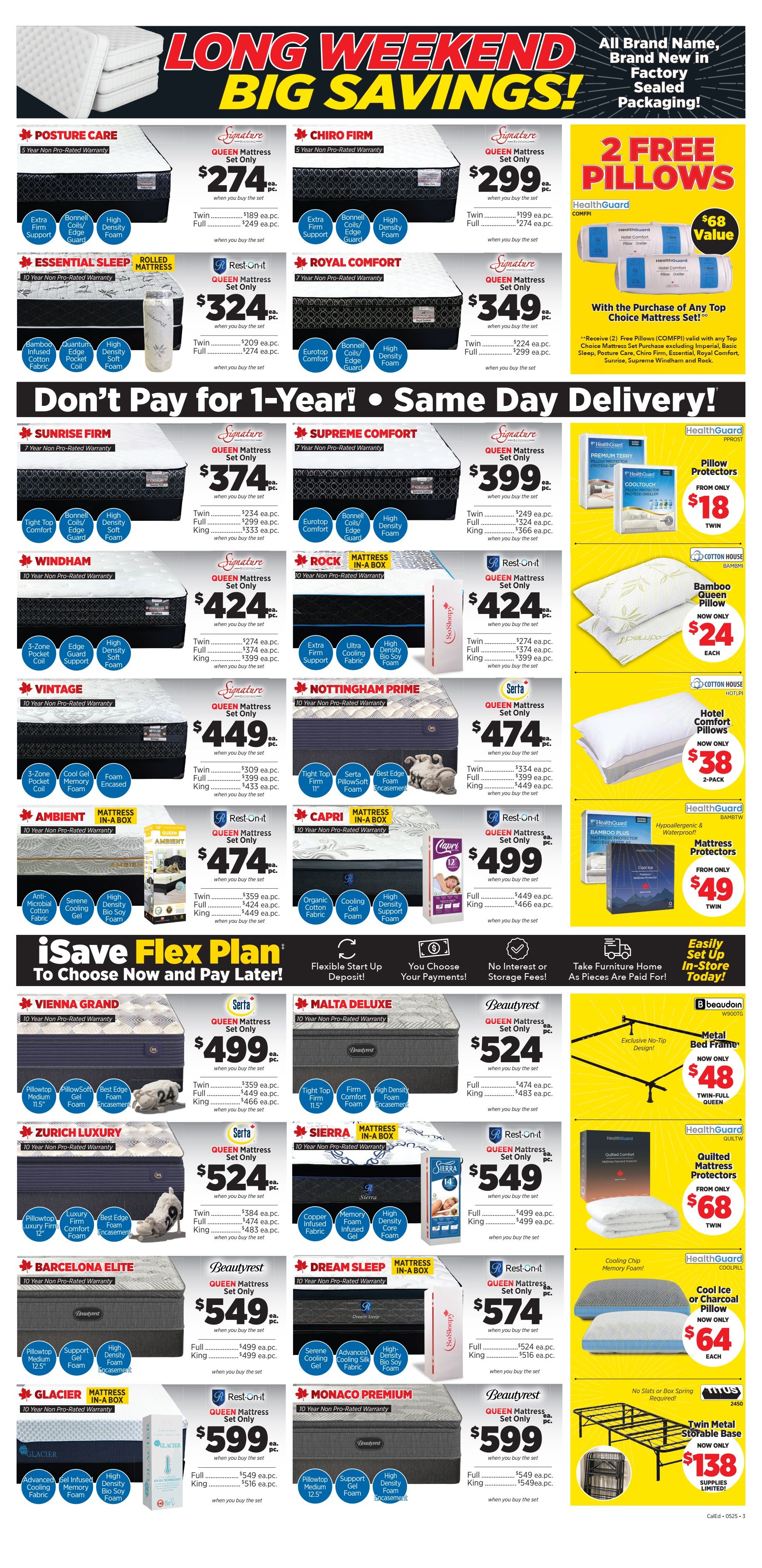 Surplus Furniture & Mattress Warehouse (Calgary, Edmonton) Flyer May 12 to 18