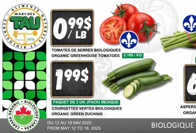 Marches Tau Produce Flyer May 12 to 18