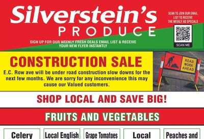 Silverstein's Produce Flyer May 13 to 17 Silverstein's Produce Flyer May 13 to 17