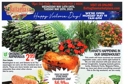 Battaglia's Marketplace Flyer May 14 to 20
