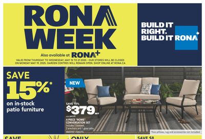 Rona & Rona+ (ON) Flyer May 15 to 21