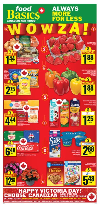 Food Basics Flyer May 15 to 21