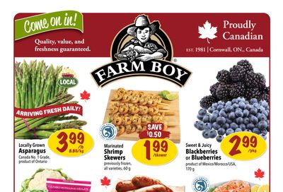 Farm Boy Flyer May 15 to 21