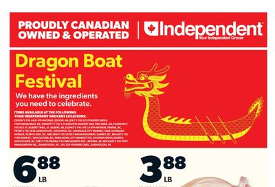 Independent Grocer (West) Dragon Boat Festival Flyer May 15 to 28
