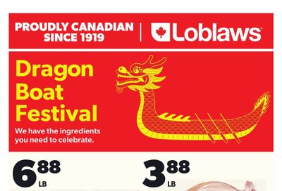 Loblaws (ON) Dragon Boat Festival Flyer May 15 to 28