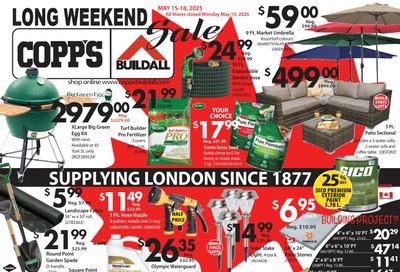 COPP’s Buildall Flyer May 15 to 18 COPP’s Buildall Flyer May 15 to 18
