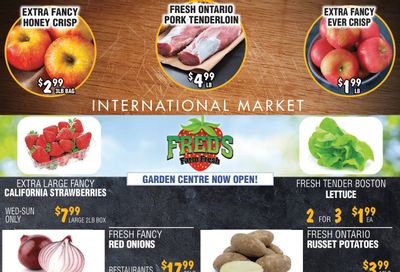 Fred's Farm Fresh Flyer May 14 to 20