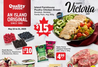 Quality Foods Flyer May 15 to 21