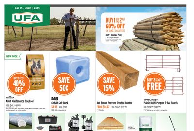 UFA Co-operative Limited Flyer May 15 to June 9 UFA Co-operative Limited Flyer May 15 to June 9