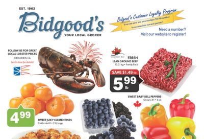 Bidgood's Flyer May 15 to 21