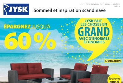 JYSK (QC) Flyer May 15 to 21