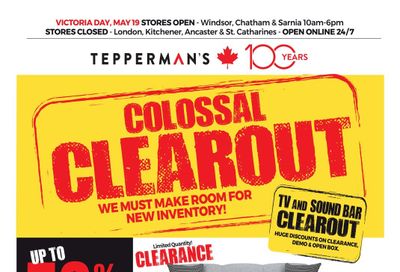 Tepperman's Flyer May 16 to 22