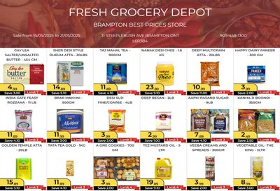 Fresh Grocery Depot Flyer May 15 to 21