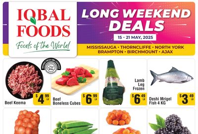 Iqbal Foods Flyer May 15 to 21