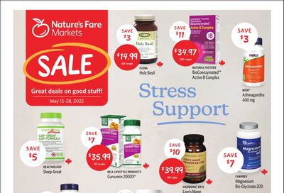 Nature's Fare Markets Flyer May 15 to 28 Nature's Fare Markets Flyer May 15 to 28