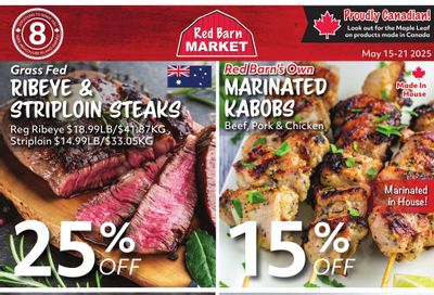 Red Barn Market Flyer May 15 to 21