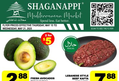 Shaganappi Mediterranean Market Flyer May 15 to 21
