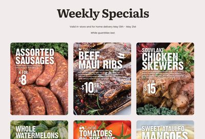 Meridian Farm Market Flyer May 13 to 21 Meridian Farm Market Flyer May 13 to 21