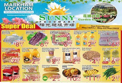 Sunny Foodmart (Markham) Flyer May 16 to 22