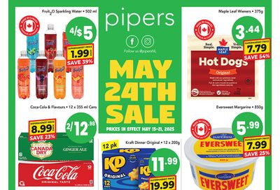 Pipers Superstore Flyer May 15 to 21