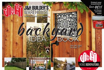 J&H Builder's Warehouse Flyer May 15 to 28