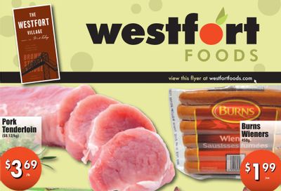Westfort Foods Flyer May 16 to 22