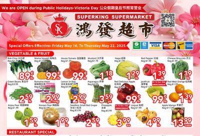 Superking Supermarket (North York) Flyer May 16 to 22