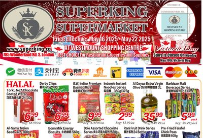 Superking Supermarket (London) Flyer May 16 to 22 Superking Supermarket (London) Flyer May 16 to 22