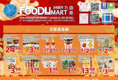 FoodyMart (HWY7) Flyer May 16 to 22 FoodyMart (HWY7) Flyer May 16 to 22