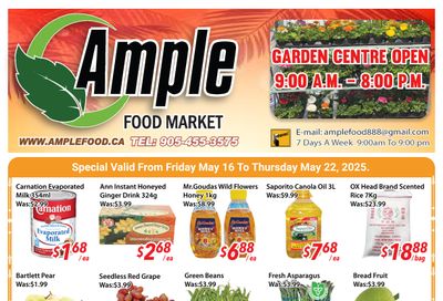 Ample Food Market (Brampton) Flyer May 16 to 22