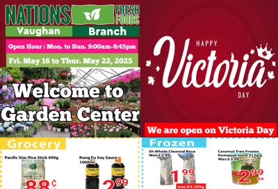 Nations Fresh Foods (Vaughan) Flyer May 16 to 22