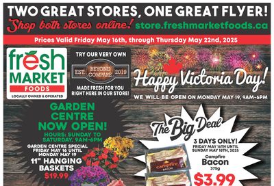 Fresh Market Foods Flyer May 16 to 22 Fresh Market Foods Flyer May 16 to 22