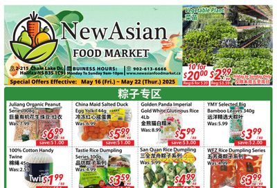 New Asian Food Market Flyer May 16 to 22