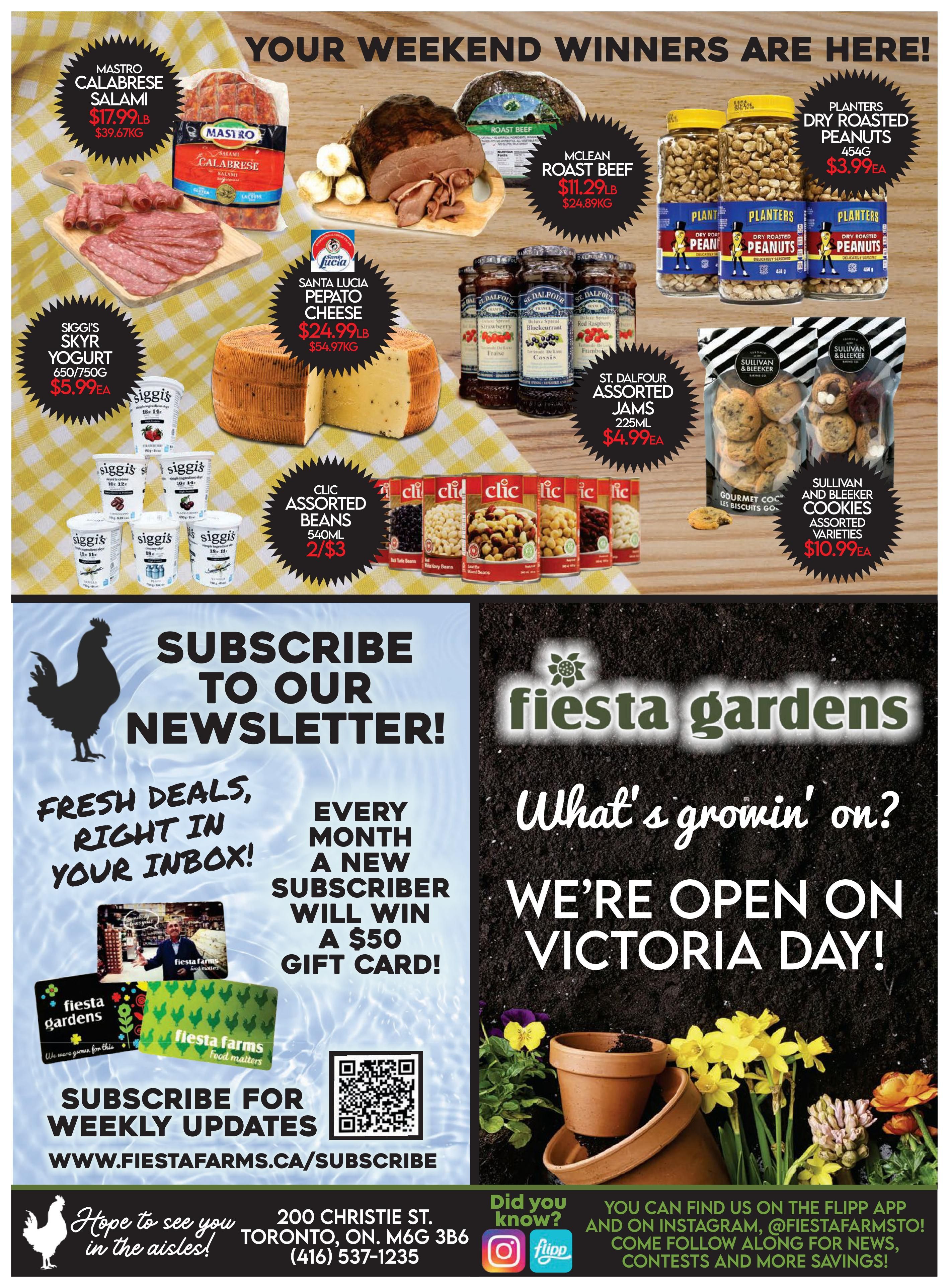 Fiesta Farms Flyer May 16 to 22
