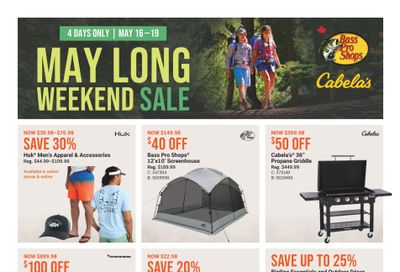 Bass Pro Shops Flyer May 16 to 19 Bass Pro Shops Flyer May 16 to 19