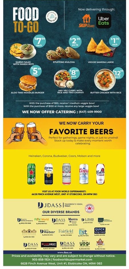 Food World Supermarket Flyer May 16 to 22