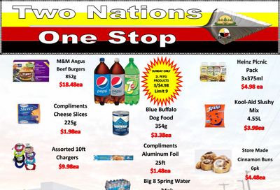 Two Nations One Stop Flyer May 16 to 22