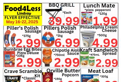 Food 4 Less (Lindsay) Flyer May 16 to 22