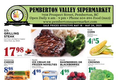 Pemberton Valley Supermarket Flyer May 18 to 24 Pemberton Valley Supermarket Flyer May 18 to 24