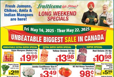 Fruiticana (Edmonton) Flyer May 16 to 22 Fruiticana (Edmonton) Flyer May 16 to 22