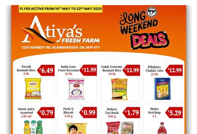 Atiya's Fresh Farm Flyer May 16 to 22