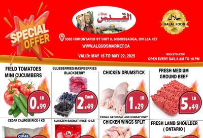 Al-Quds Supermarket Flyer May 16 to 22